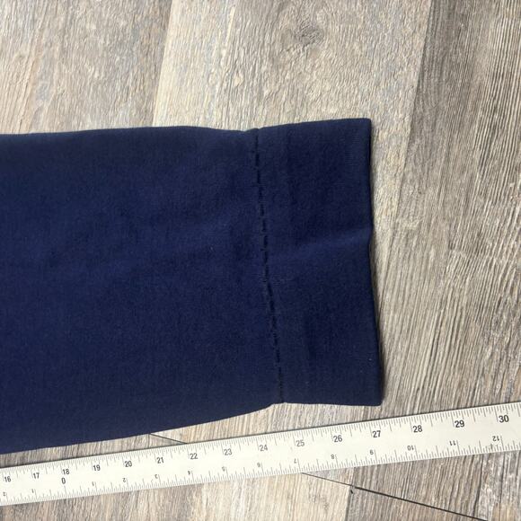 Vintage Nike Blue Mens L Swoosh Spell Out Athleisure USA Made Jogger Sweatpants - Picture 7 of 12